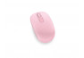 MICROSOFT Souris sans fil Wireless Mobile Mouse 1850 Optique - 3 boutons - Rose