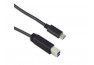 TARGUS Câble USB-C vers USB-micro B 100 cm, 10 Go, 3A  - Noir