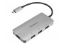 TARGUS ACH226EU Concentrateur USB-C vers USB-A à 4 ports - Argent