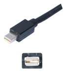 connecteur displayport du convertisseur mini displayport vers HDMI