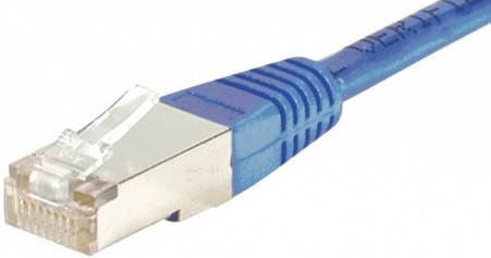 cable ethernet pas cher ftp bleu 0,15m cat 6
