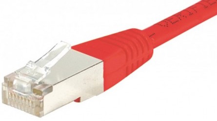 cable ethernet pas cher ftp rouge 0,15m cat 6