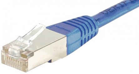 cable ethernet pas cher ftp bleu 15m cat 6