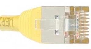 cable ethernet pas cher ftp jaune 1m cat 6