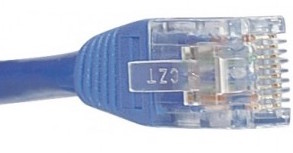 cable ethernet utp bleu 0,3m catégorie 6 économique