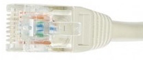 cable ethernet utp gris 0,3m catégorie 6 économique