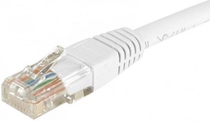 cable ethernet utp blanc 10m catégorie 6 économique