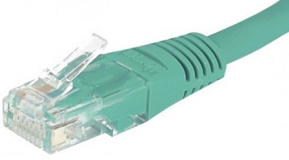 cable ethernet utp vert 3m catégorie 6 économique