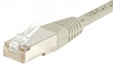 cable ethernet ftp gris 0,15m cat 5e