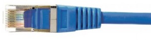 cable ethernet ftp bleu 0,7m cat 5e