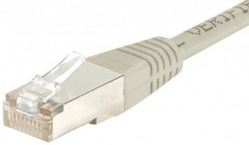 cable ethernet ftp gris 1,5m cat 5e