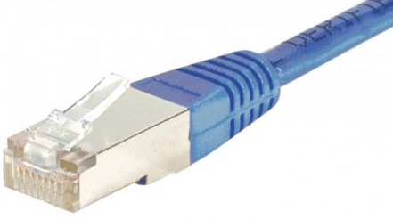 cable ethernet ftp bleu 15m cat 5e