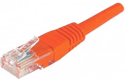 cable ethernet utp rouge 0,5m cat 5e