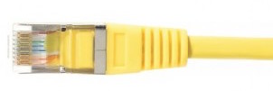 cable ethernet ftp jaune 10m cat 6