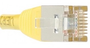 cable ethernet ftp jaune 20m cat 6