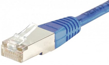 cable ethernet ftp bleu 25m cat 6