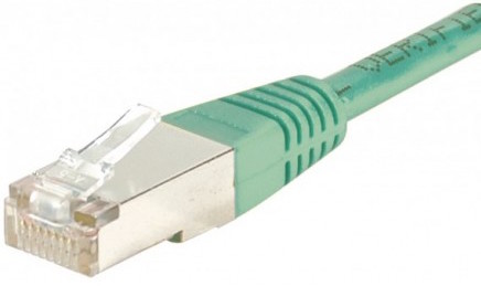 cable ethernet ftp vert 25m cat 6
