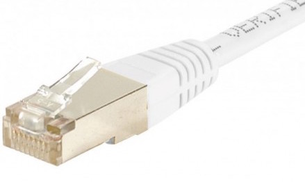 cable ethernet ftp blanc 2m cat 6