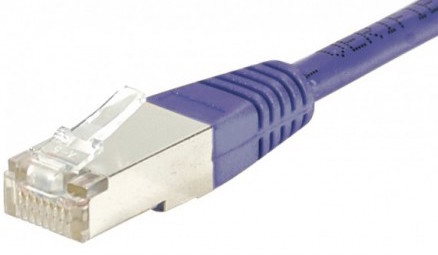 cable ethernet ftp violet 5m cat 6