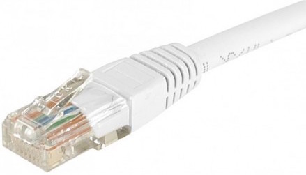 cable ethernet utp blanc 15m catégorie 6