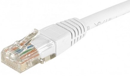 cable ethernet utp blanc 2m catégorie 6