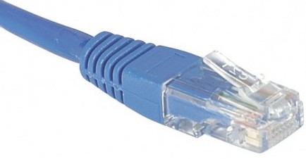cable ethernet utp bleu 2m catégorie 6