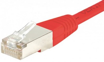 cable ethernet sftp croisé rouge 10m cat 6