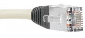 Câble Réseau RJ45 Cat 6 / FTP/ Gris / 3m (RJ45_300G)
