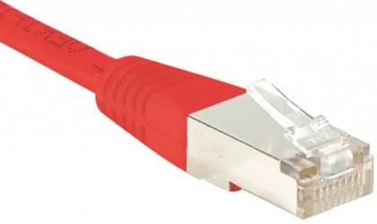 cable ethernet sftp croisé rouge 5m cat 6