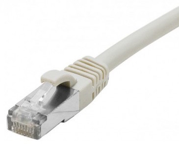 cable ethernet f/utp gris 0,15m catégorie 6a