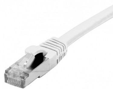 cable ethernet f/utp blanc 0,3m catégorie 6a