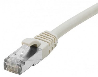 cable ethernet f/utp gris 0,3m catégorie 6a