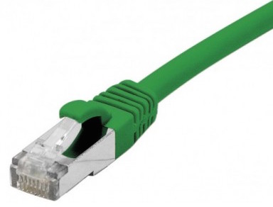 cable ethernet f/utp vert 0,3m catégorie 6a
