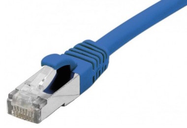 cable ethernet f/utp bleu 1,5m catégorie 6a