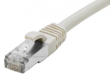 cable ethernet f/utp gris 1,5m catégorie 6a