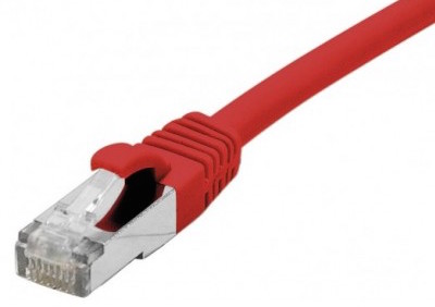 cable ethernet f/utp rouge 20m catégorie 6a