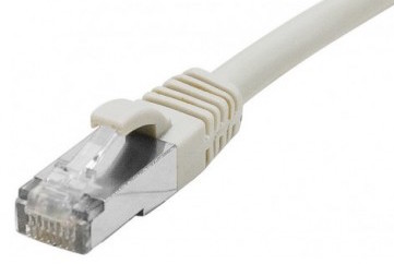 cable ethernet f/utp gris 2m catégorie 6a