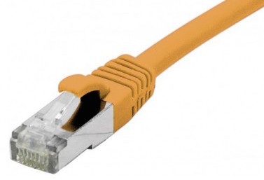 cable ethernet f/utp orange 2m catégorie 6a