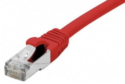 cable ethernet f/utp rouge 2m catégorie 6a