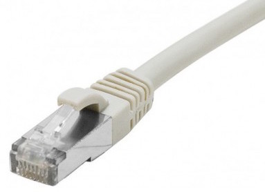 cable ethernet f/utp gris 30m catégorie 6a