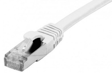 cable ethernet f/utp blanc 3m catégorie 6a