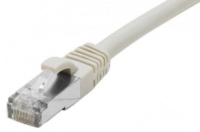 cable ethernet f/utp gris 3m catégorie 6a