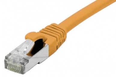 cable ethernet f/utp orange 3m catégorie 6a