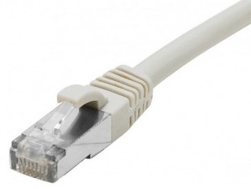 cable ethernet f/utp gris 40m catégorie 6a