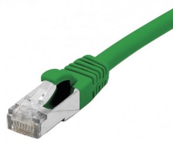 cable ethernet f/utp vert 7,5m catégorie 6a