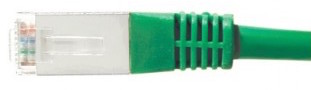 cable ethernet ftp économique vert 0,5m cat 5e
