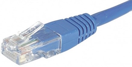 cable ethernet pas cher utp bleu 0,15m cat 5e