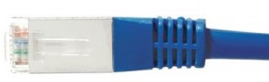 cable ethernet catégorie 6 sftp bleu 10m