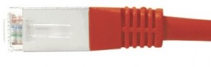 cable ethernet catégorie 6 sftp rouge 10m