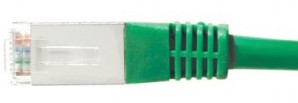 cable ethernet catégorie 6 sftp vert 10m